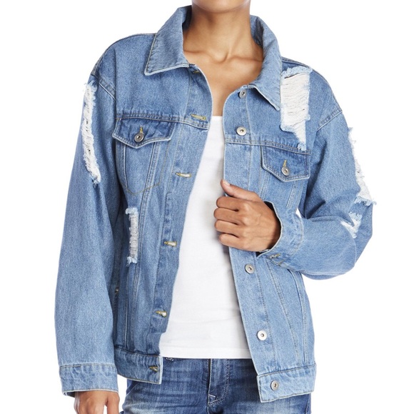 poshmark denim jacket